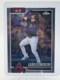 2026 Topps Chrome Gabriel Moreno #92 Arizona Diamondbacks Near Mint or Better