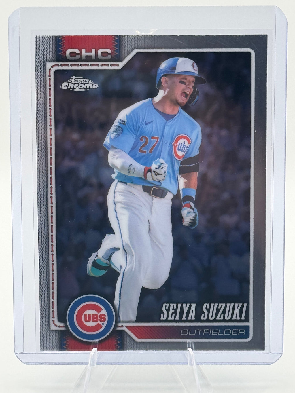 2026 Topps Chrome Seiya Suzuki #34 Chicago Cubs Near Mint or Better