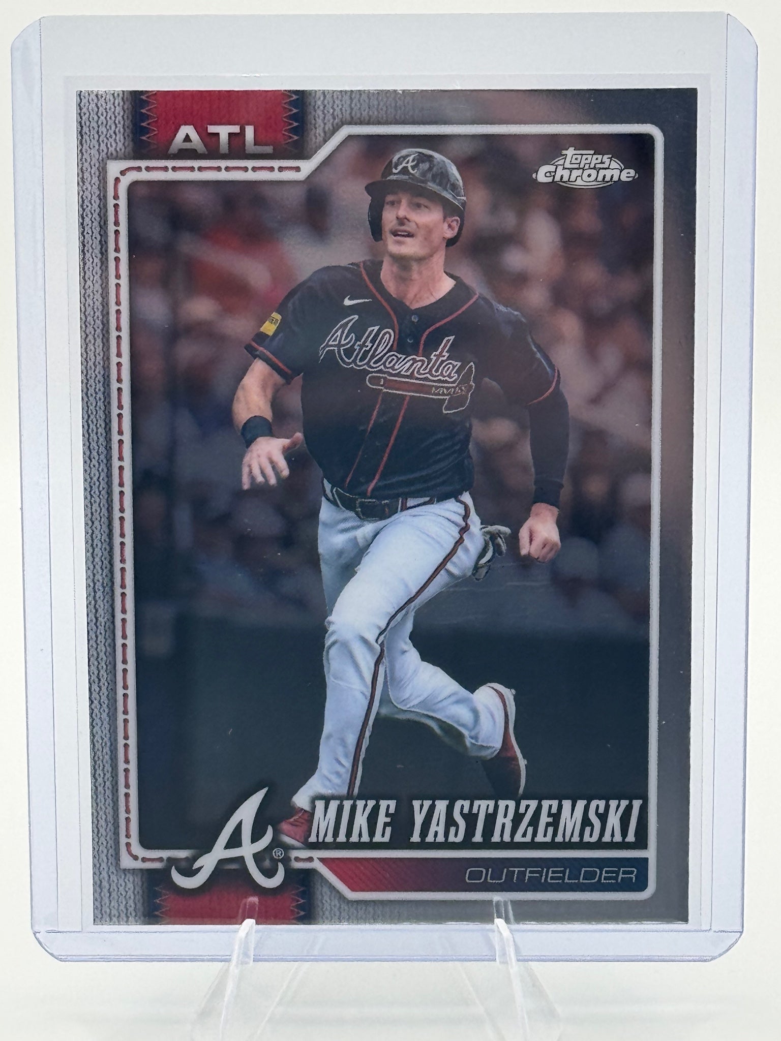 2026 Topps Chrome Mike Yastrzemski #178 Atlanta Braves Near Mint or Better