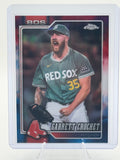 2026 Topps Chrome Garrett Crochet #300 Red White and Blue Refractors Red Sox NM