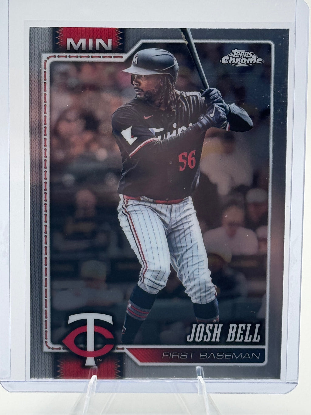 2026 Topps Chrome Josh Bell #24 Minnesota Twins Near Mint or Better