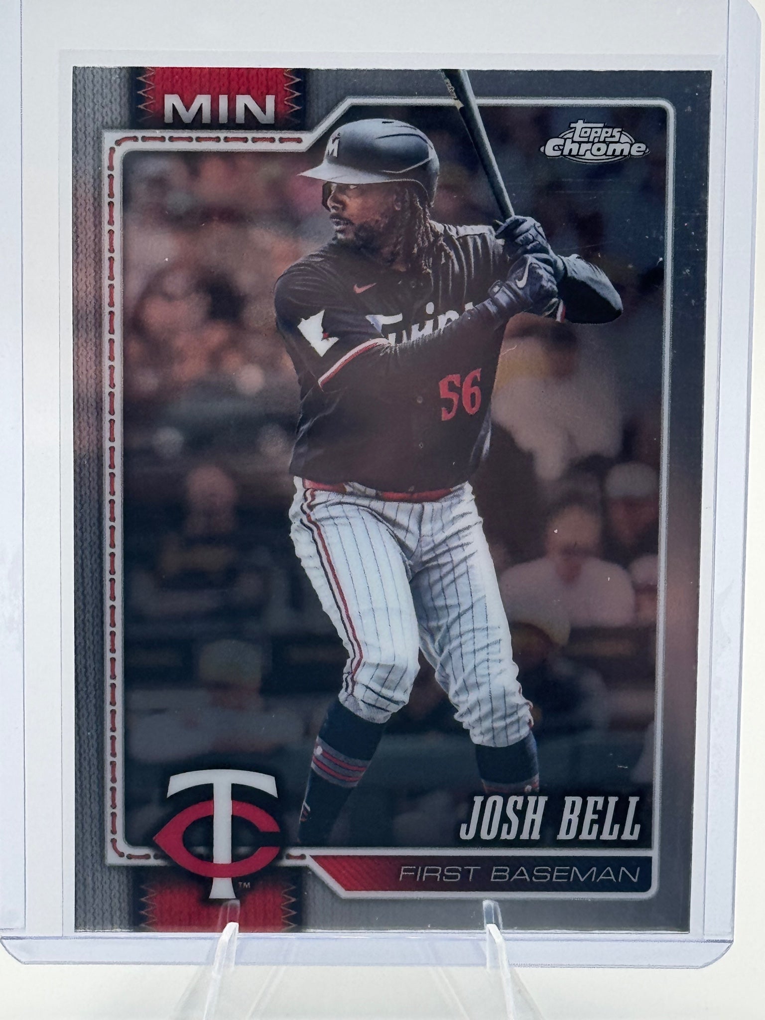 2026 Topps Chrome Josh Bell #24 Minnesota Twins Near Mint or Better