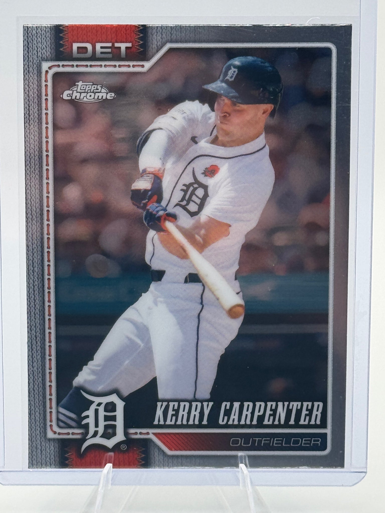 2026 Topps Chrome Kerry Carpenter #230 Detroit Tigers Near Mint or Better