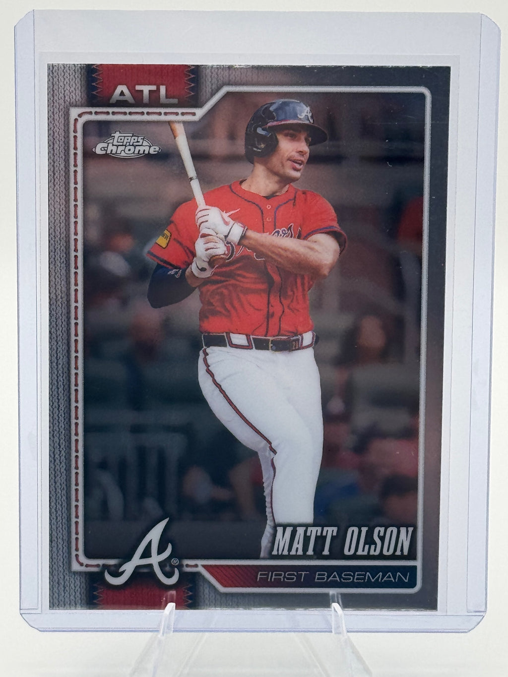 2026 Topps Chrome Matt Olson #241 Atlanta Braves Near Mint or Better