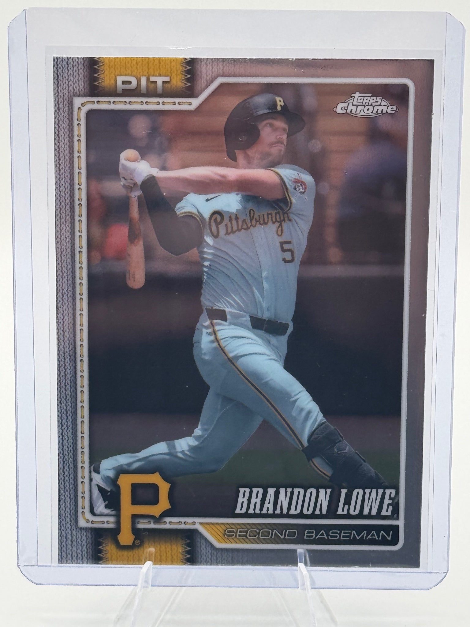 2026 Topps Chrome Brandon Lowe #72 Pittsburgh Pirates Near Mint or Better