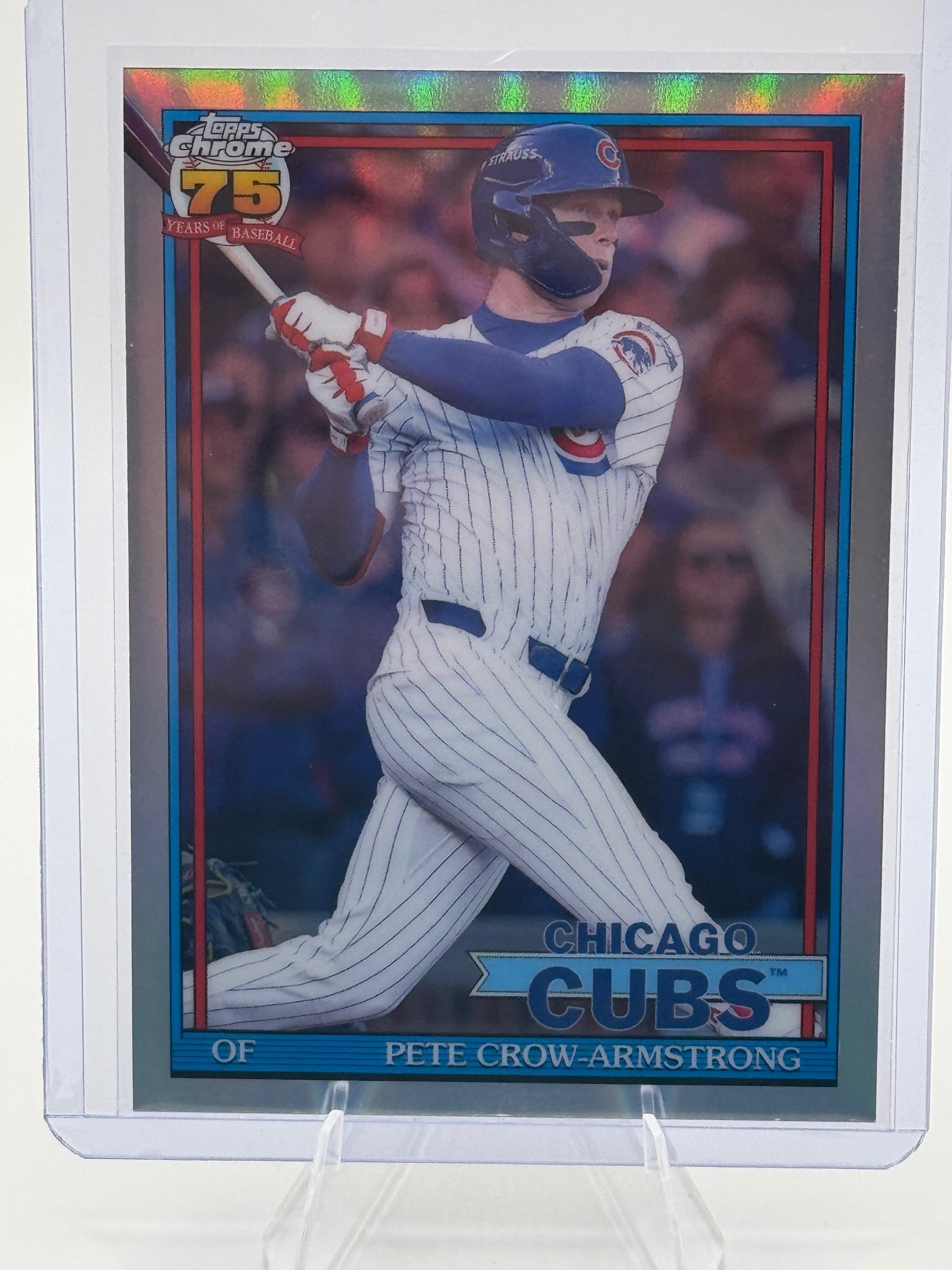 2026 Topps Chrome Pete Crow-Armstrong #91CB-14 1991 Cubs NM