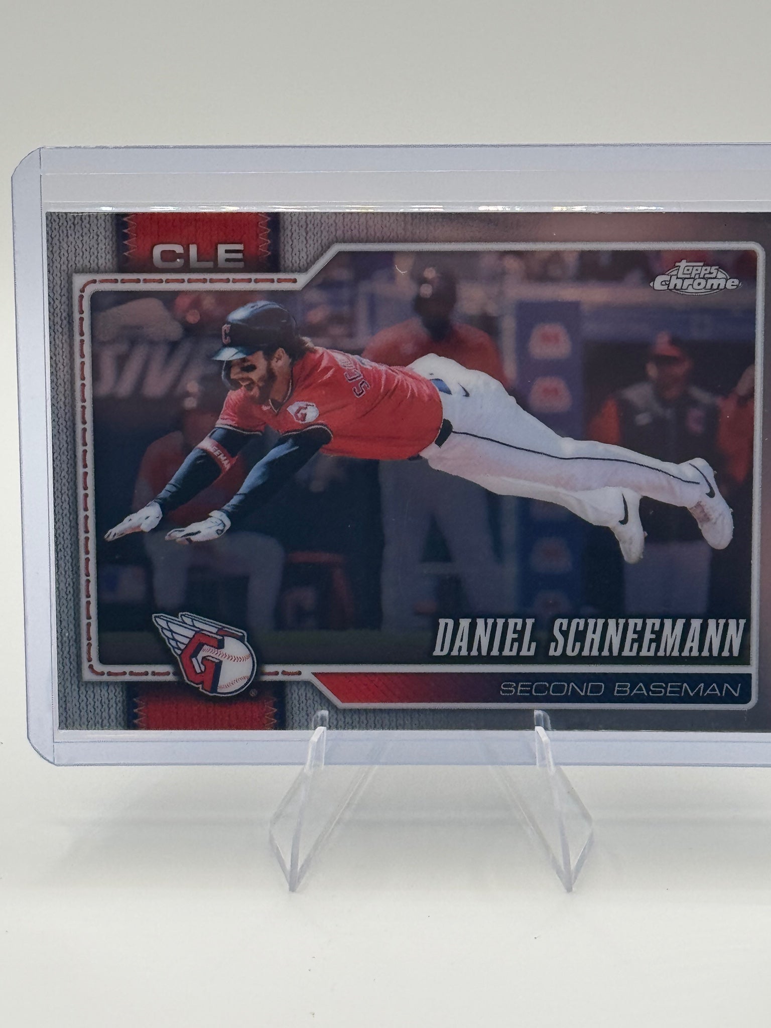 2026 Topps Chrome Daniel Schneemann #272 Cleveland Guardians Near Mint or Better