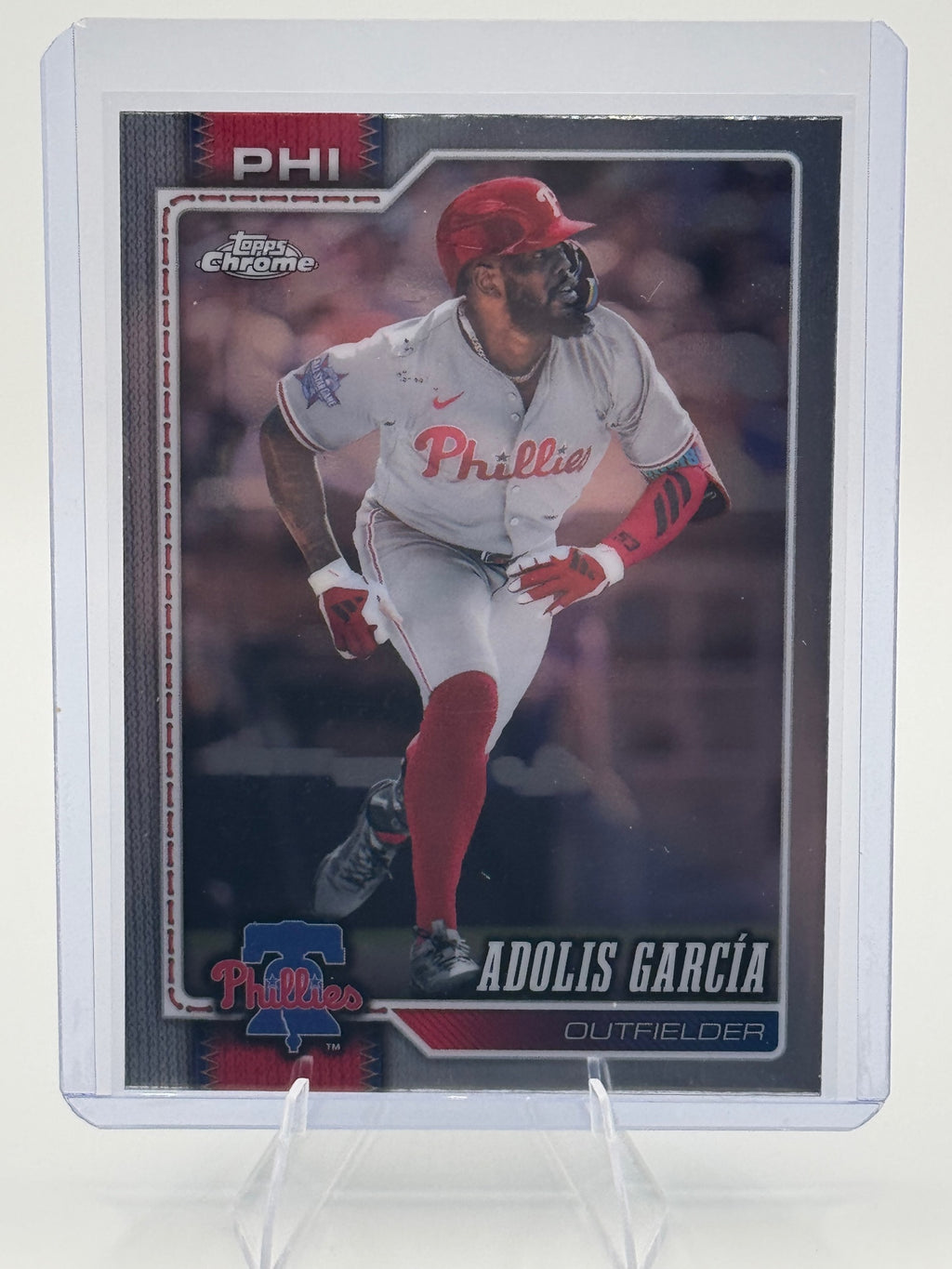 2026 Topps Chrome Adolis García #206 Philadelphia Phillies Near Mint or Better