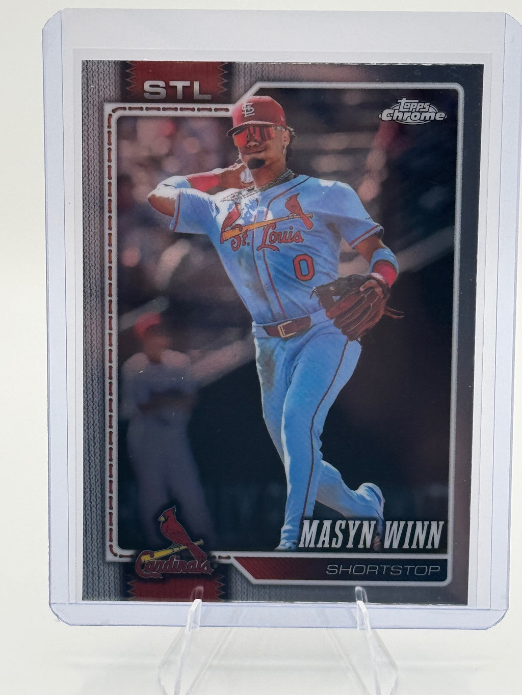 2026 Topps Chrome Masyn Winn #217 St. Louis Cardinals Near Mint or Better