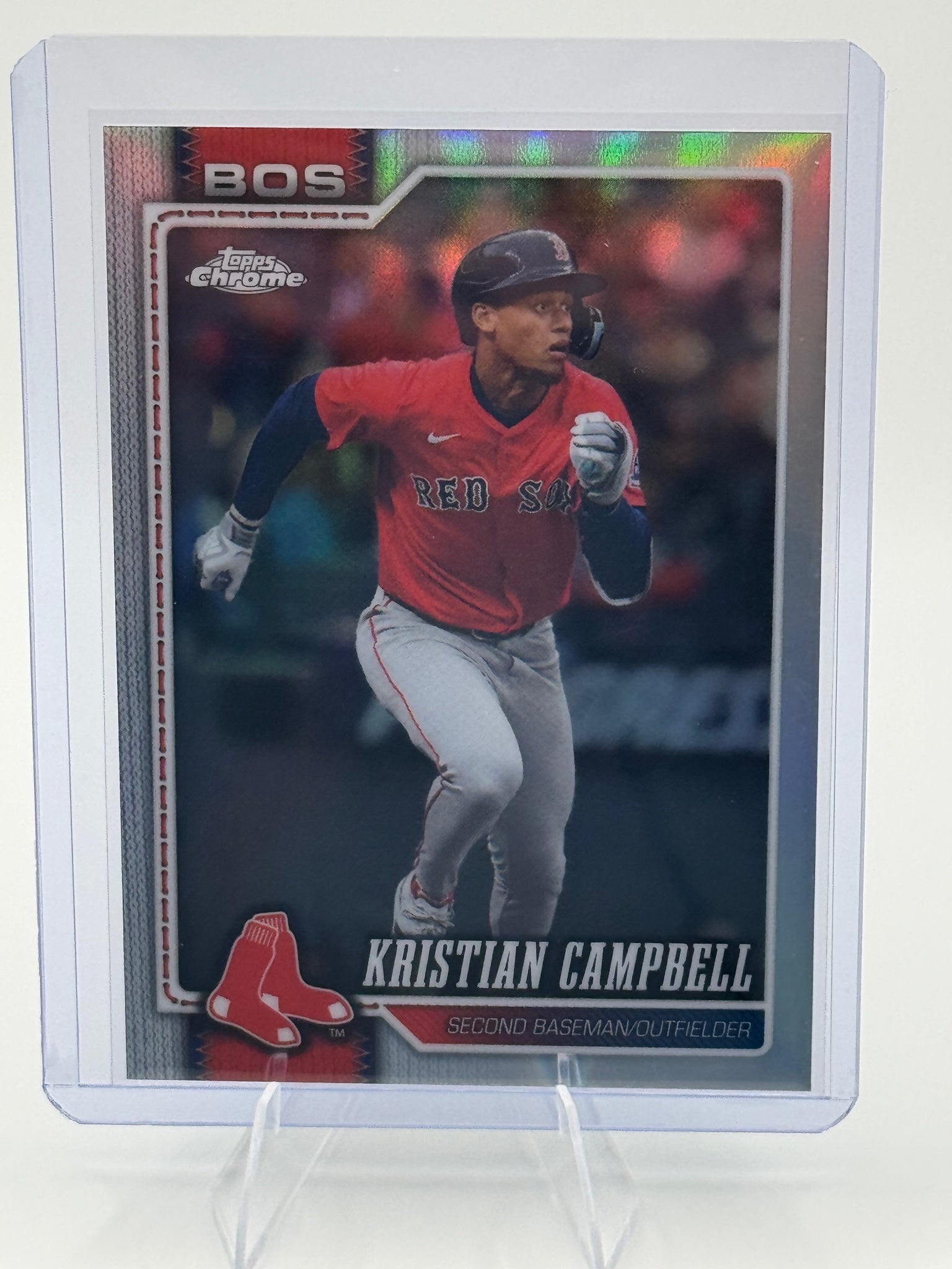 2026 Topps Chrome Kristian Campbell #282 Boston Red Sox Near Mint or Better