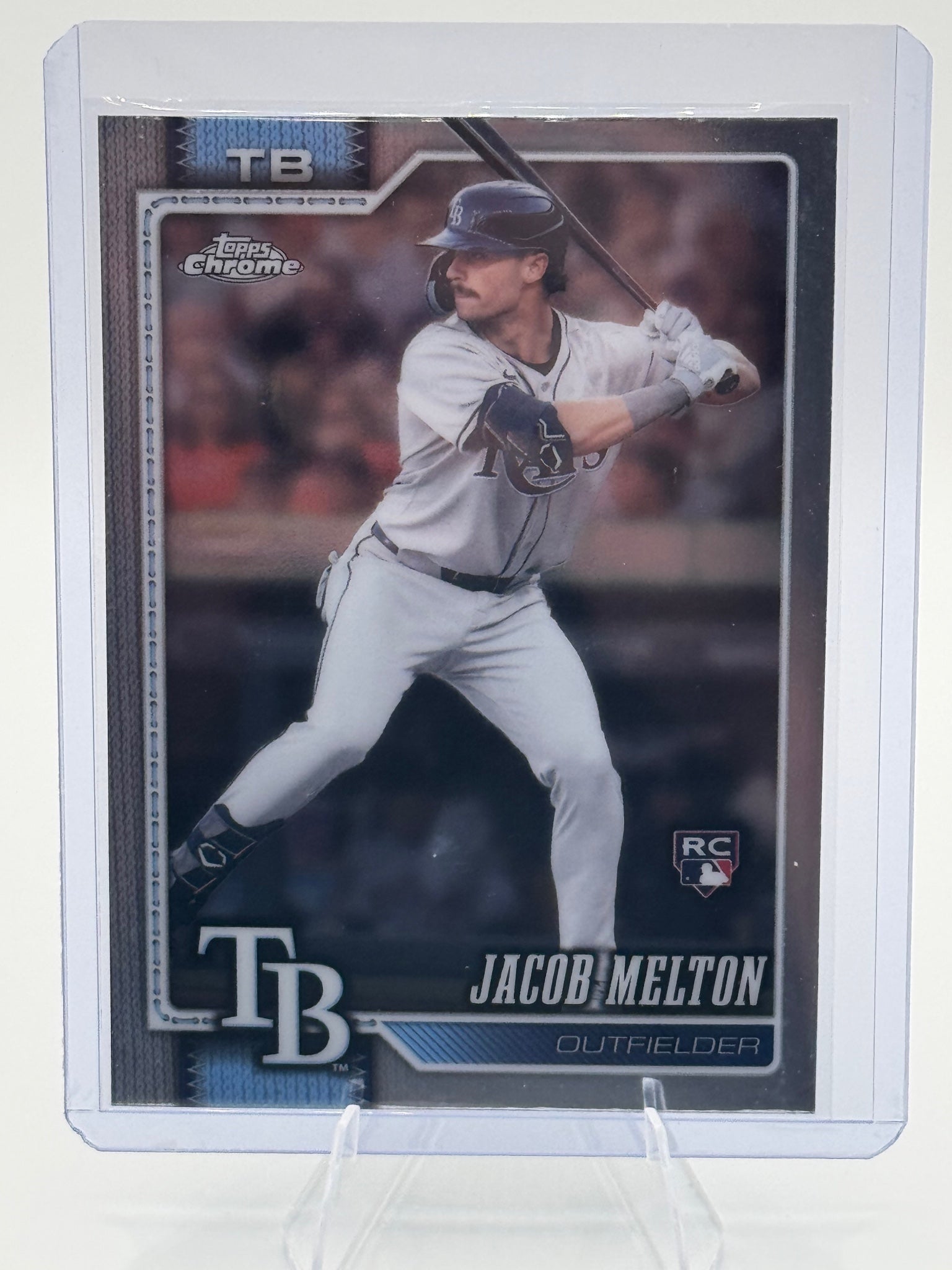 2026 Topps Chrome Jacob Melton #245 Tampa Bay Rays Near Mint or Better