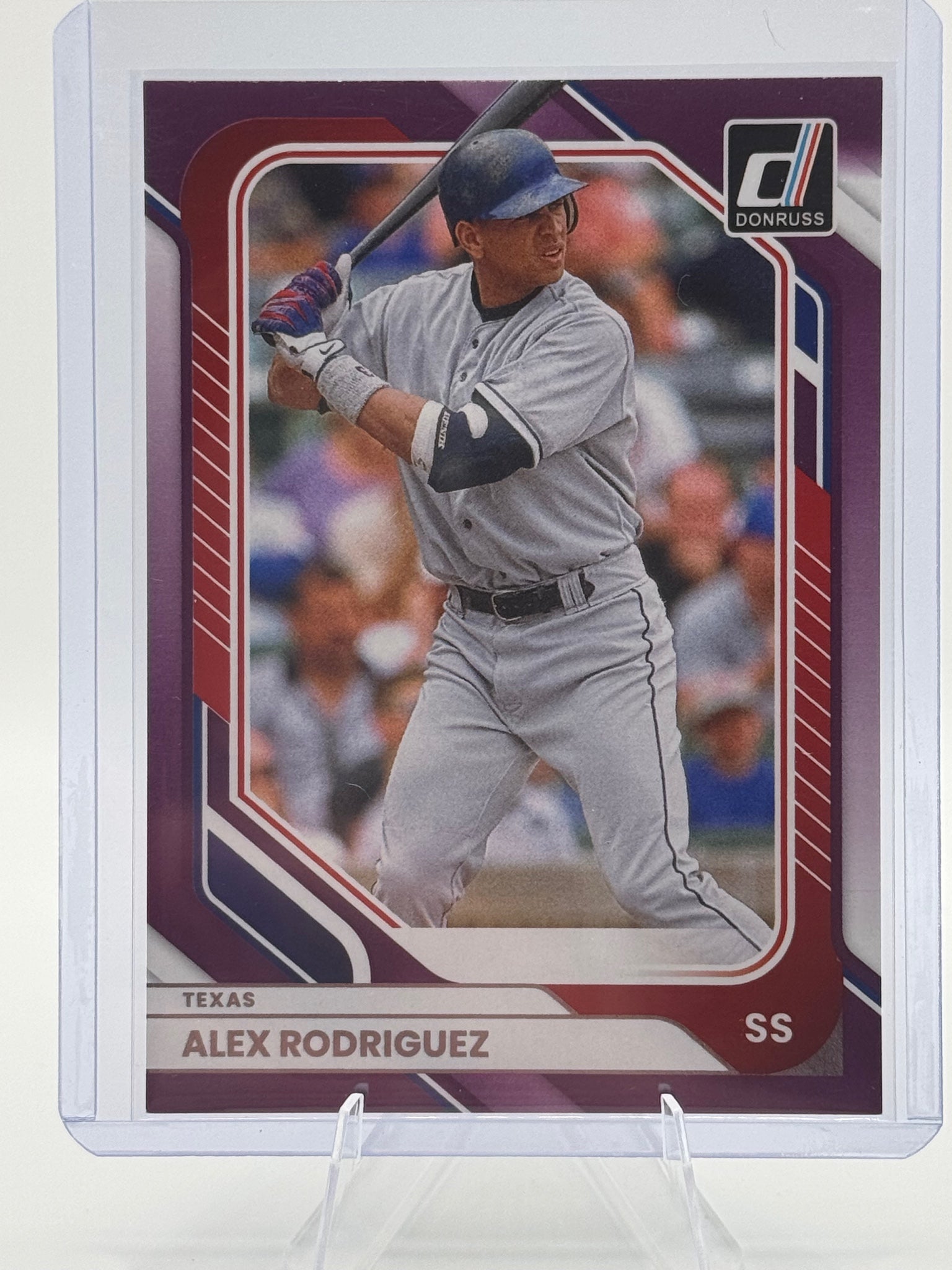 2026 Donruss Alex Rodriguez #59 Purple Texas Rangers Near Mint or Better