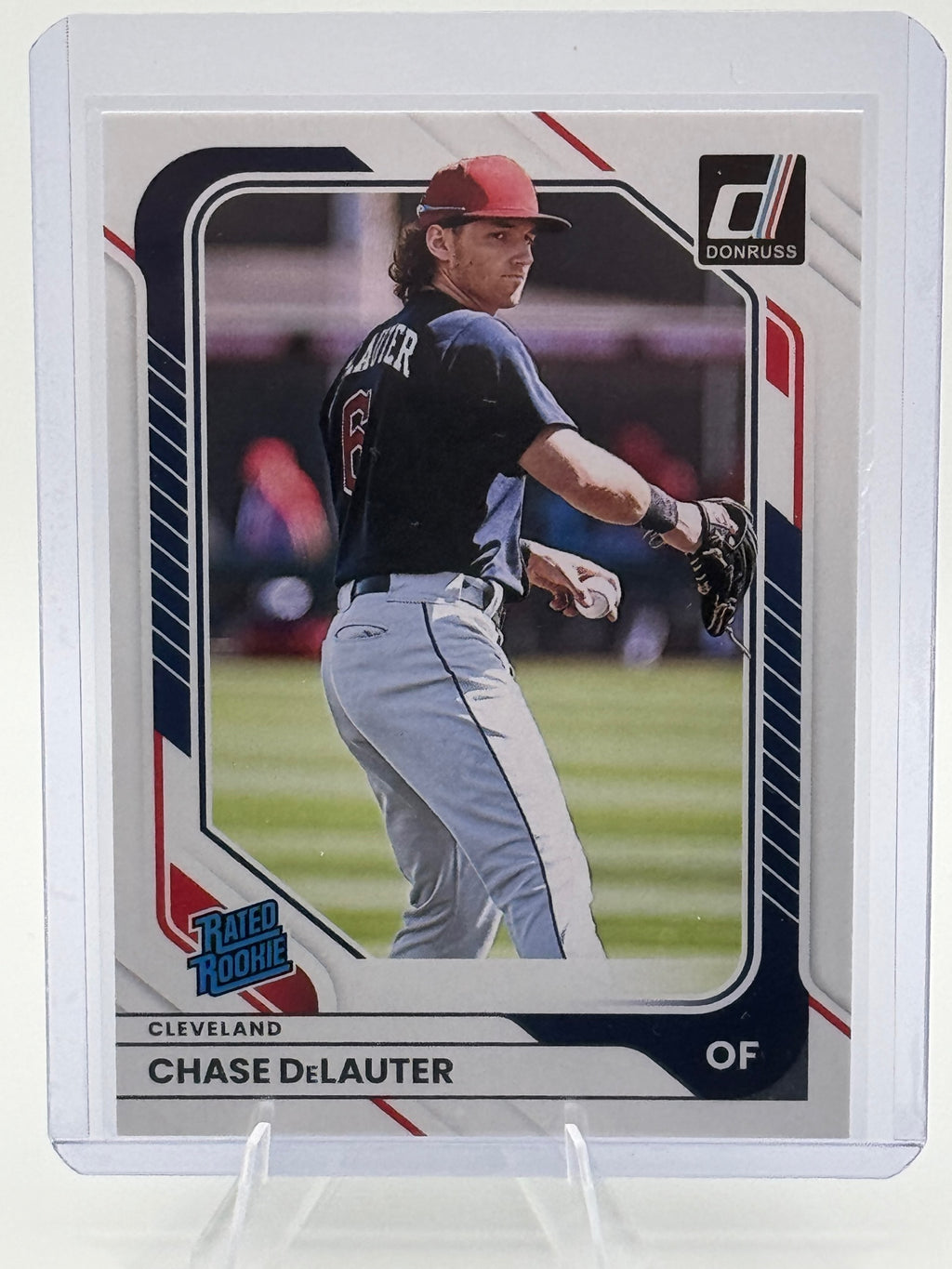 2026 Donruss Chase DeLauter #3 Cleveland Guardians Near Mint or Better