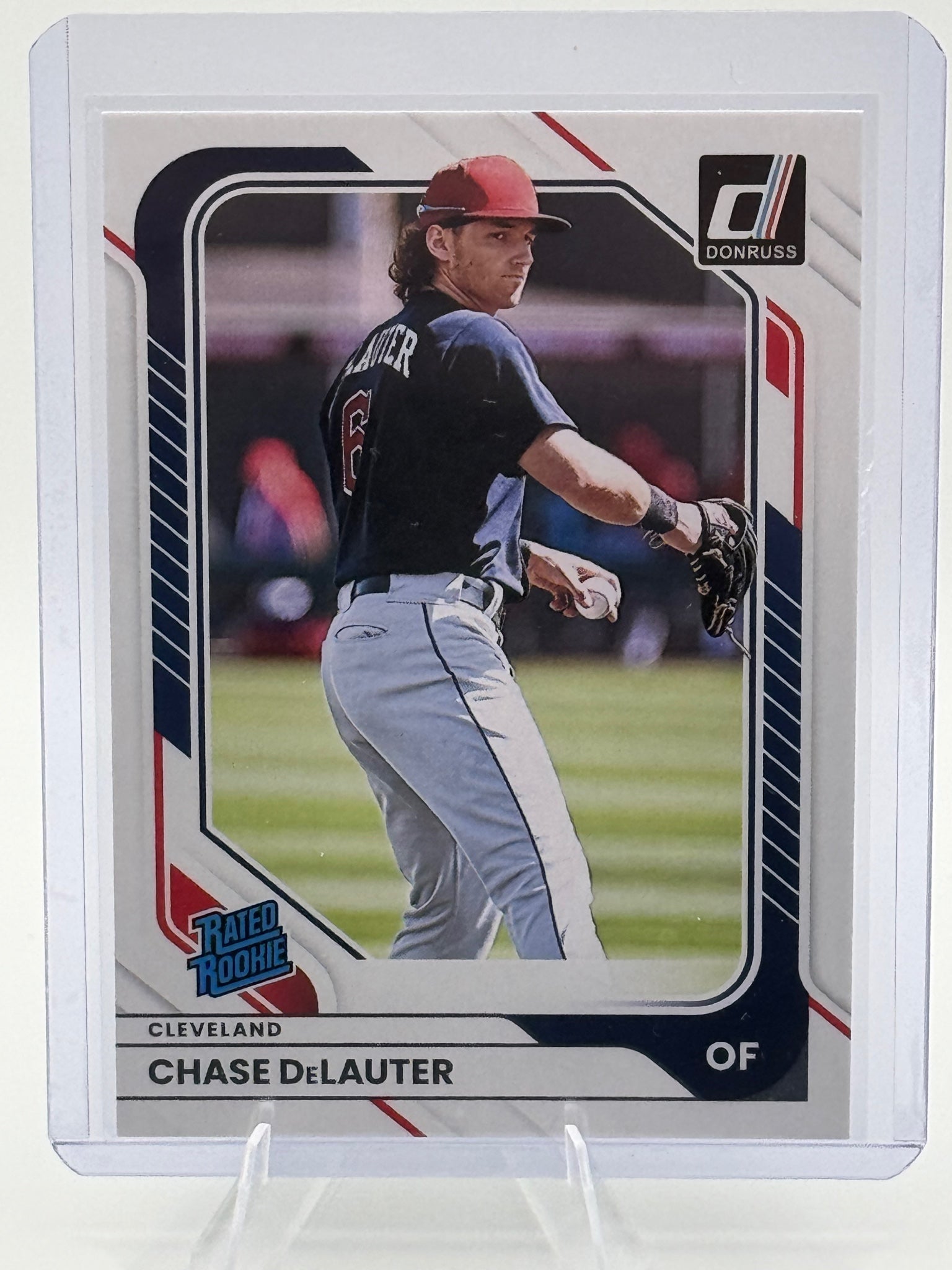 2026 Donruss Chase DeLauter #3 Cleveland Guardians Near Mint or Better