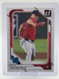 2026 Donruss Payton Tolle #94 Boston Red Sox Near Mint or Better