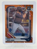 2026 Donruss Jace Jung #40 Optic Orange Velocity Detroit Tigers Near Mint