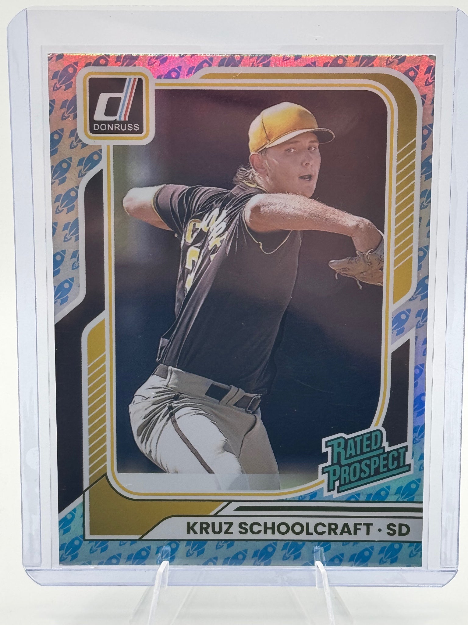 2026 Donruss Kruz Schoolcraft #179 Rockets San Diego Padres Near Mint or Better