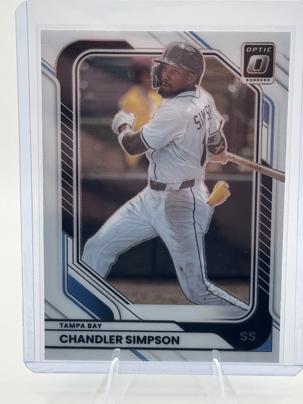 2026 Donruss Chandler Simpson #29 Optic Holo Tampa Bay Rays Near Mint or Better