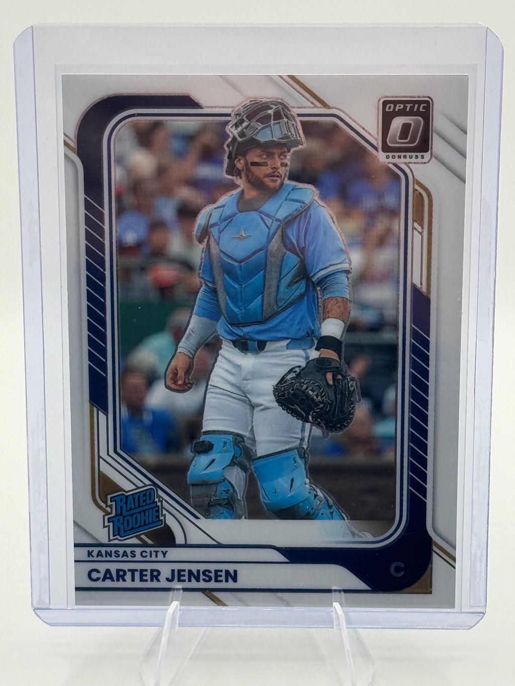 2026 Donruss Carter Jensen #33 Optic Kansas City Royals Near Mint or Better