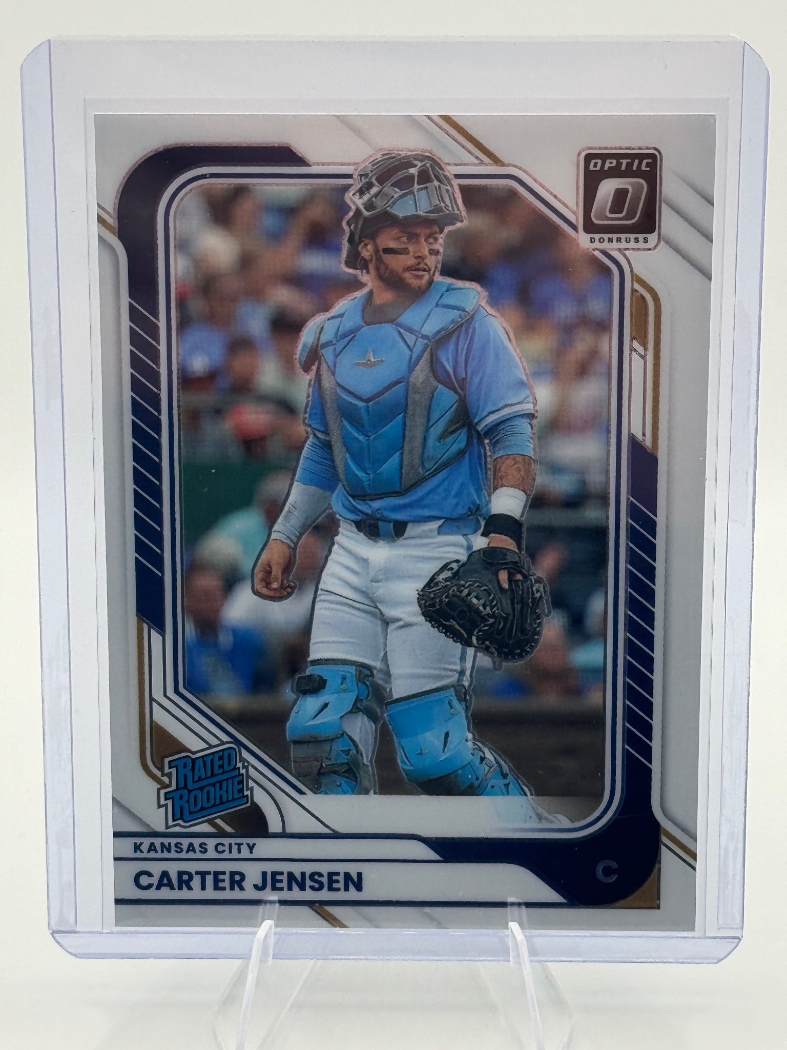 2026 Donruss Carter Jensen #33 Optic Kansas City Royals Near Mint or Better