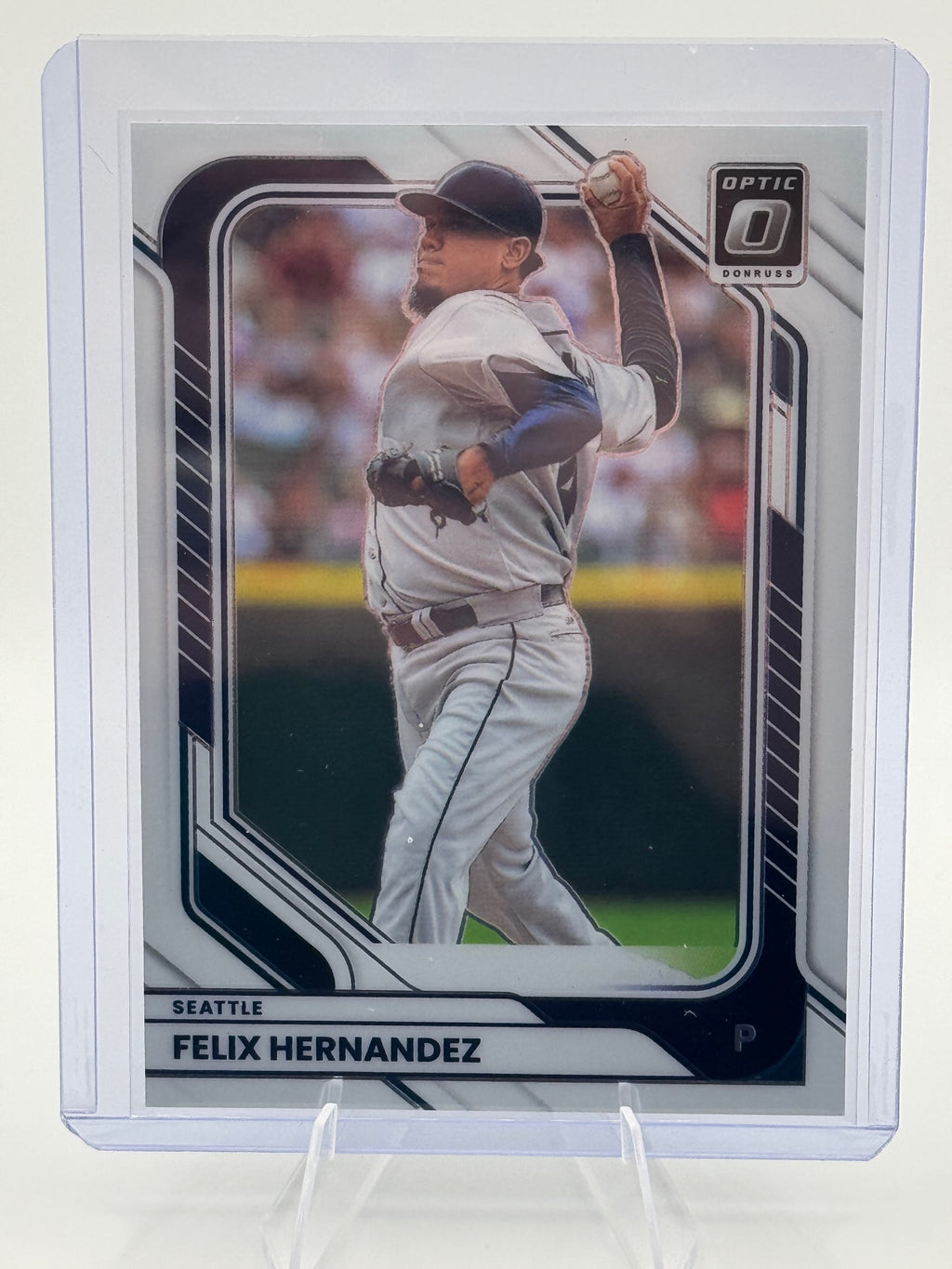 2026 Donruss Felix Hernandez #41 Optic Holo Seattle Mariners Near Mint or Better