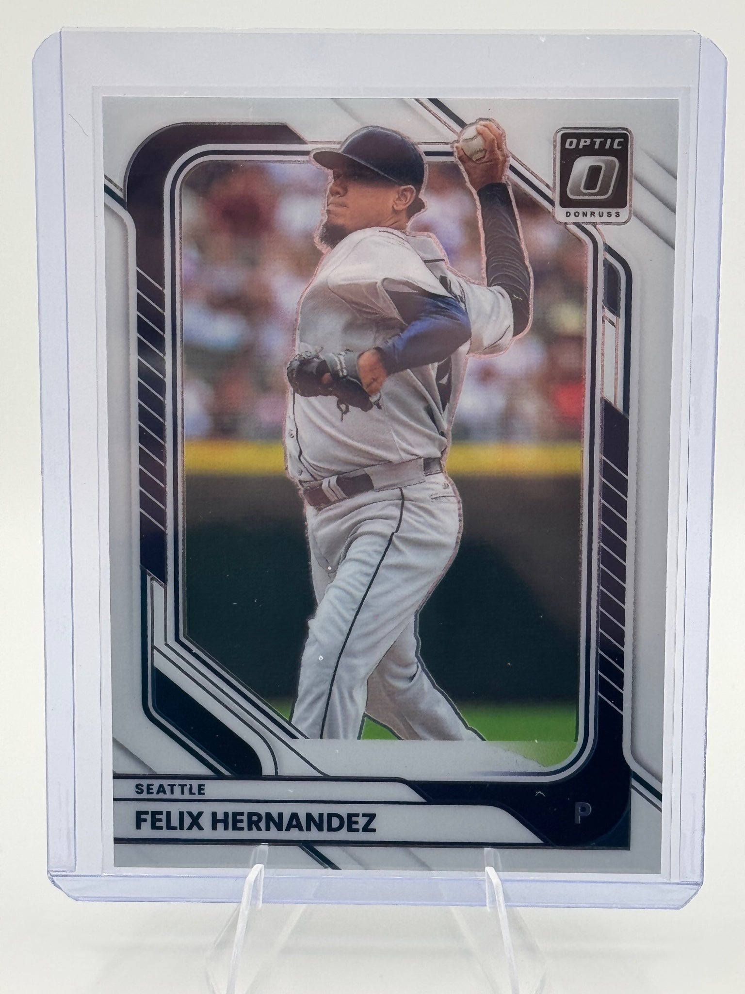 2026 Donruss Felix Hernandez #41 Optic Holo Seattle Mariners Near Mint or Better
