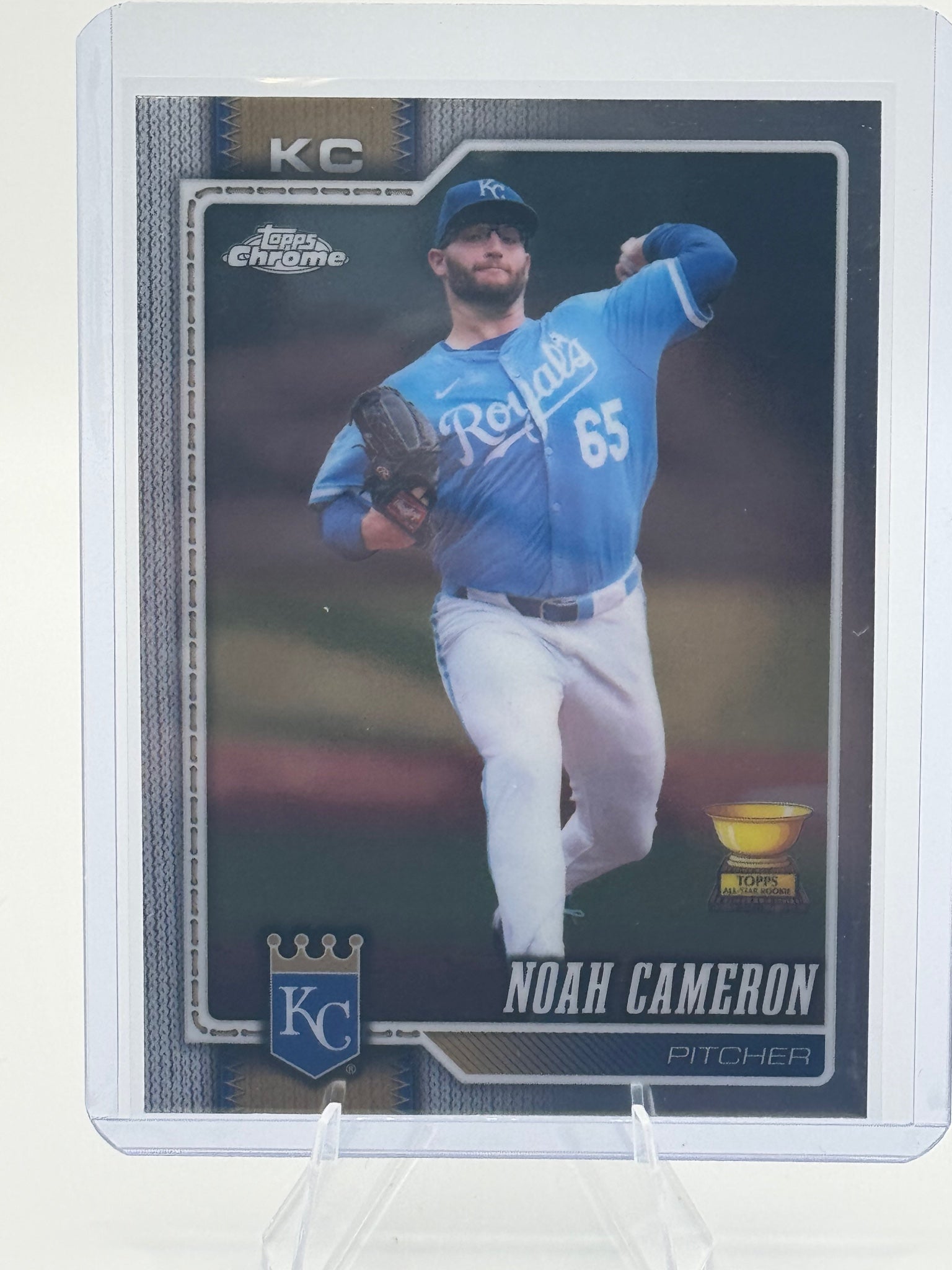 2026 Topps Chrome Noah Cameron #118 Kansas City Royals Near Mint or Better
