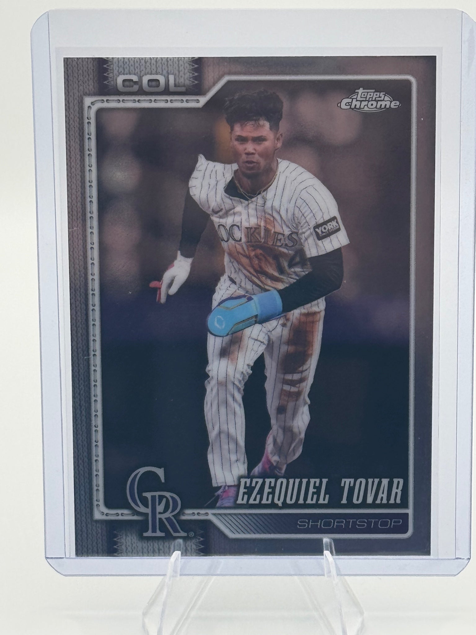 2026 Topps Chrome Ezequiel Tovar #8 Colorado Rockies Near Mint or Better