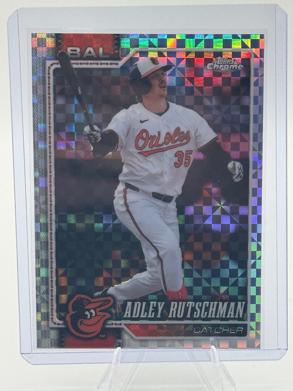 2026 Topps Chrome Adley Rutschman #298 X-Fractors Baltimore Orioles Near Mint