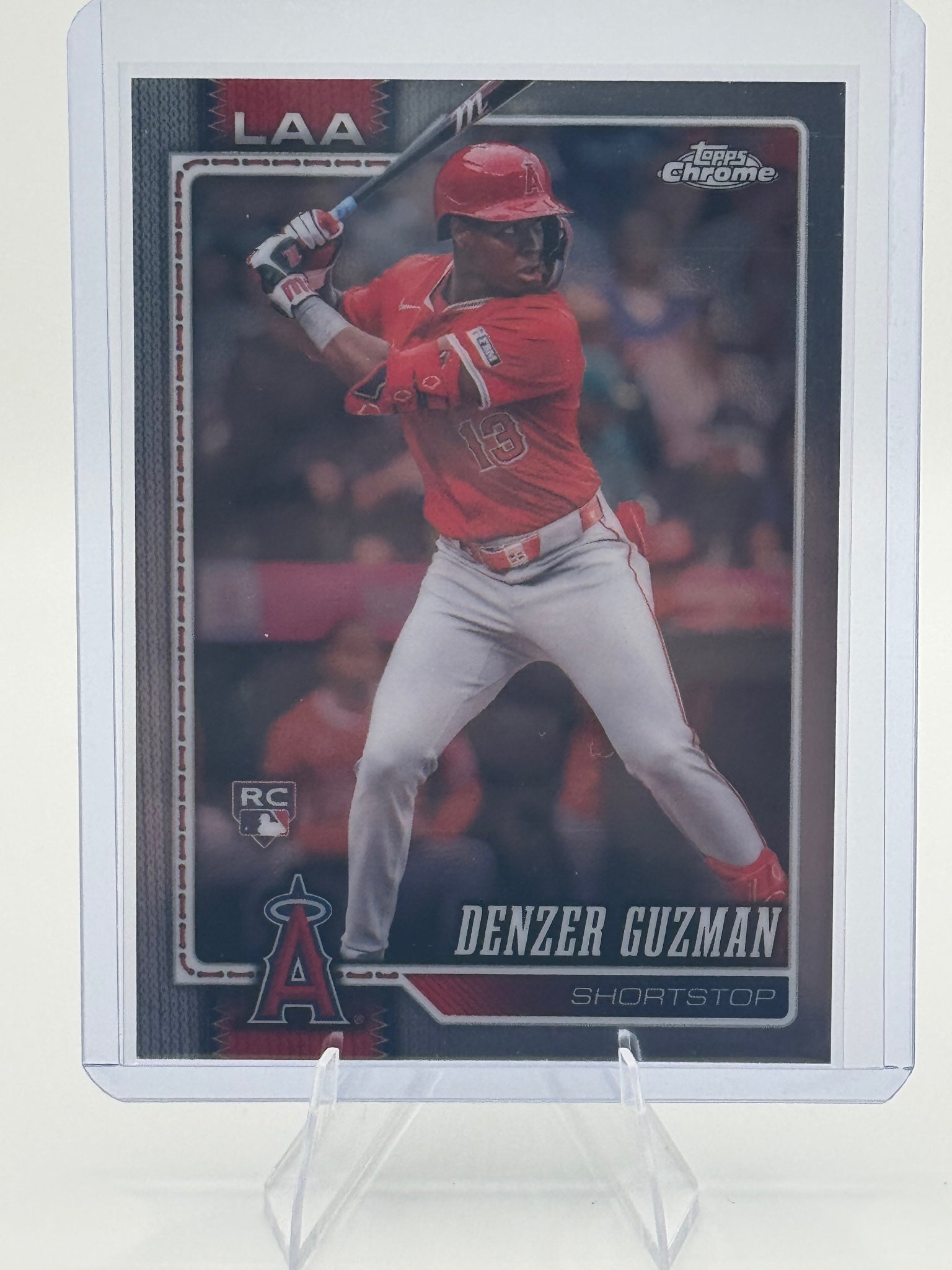 2026 Topps Chrome Denzer Guzman #257 Los Angeles Angels Near Mint or Better