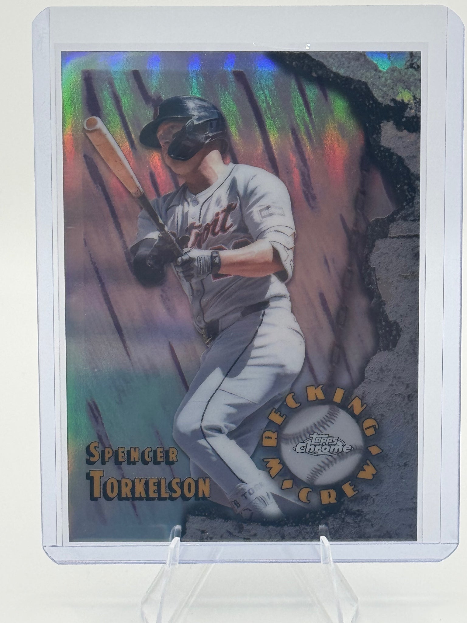 2026 Topps Chrome Spencer Torkelson #WC-19 Wrecking Crew Detroit Tigers NM