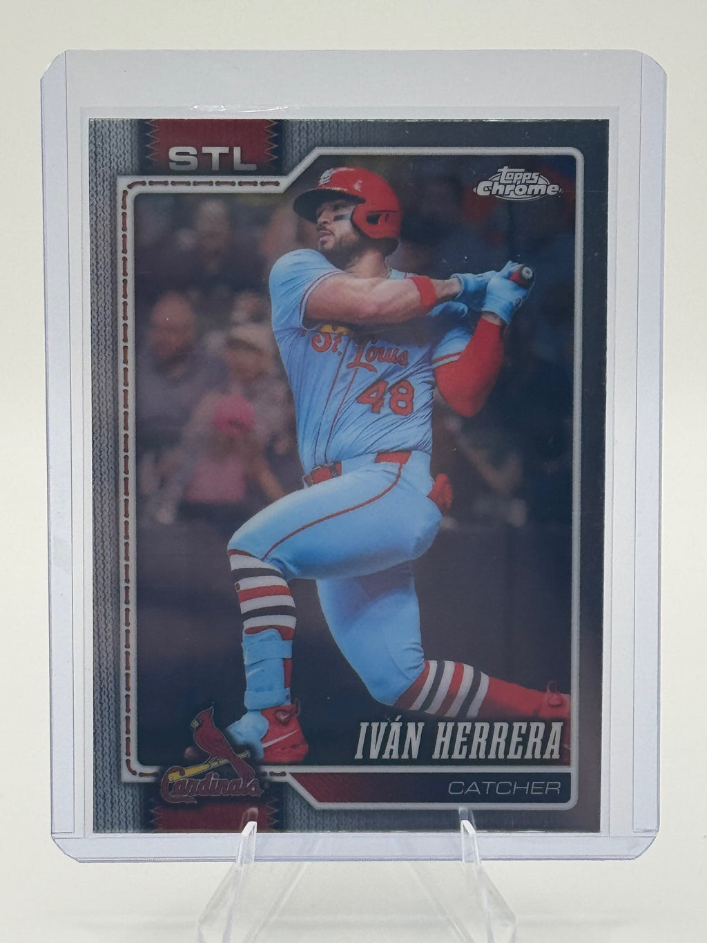 2026 Topps Chrome Iván Herrera #82 St. Louis Cardinals Near Mint or Better