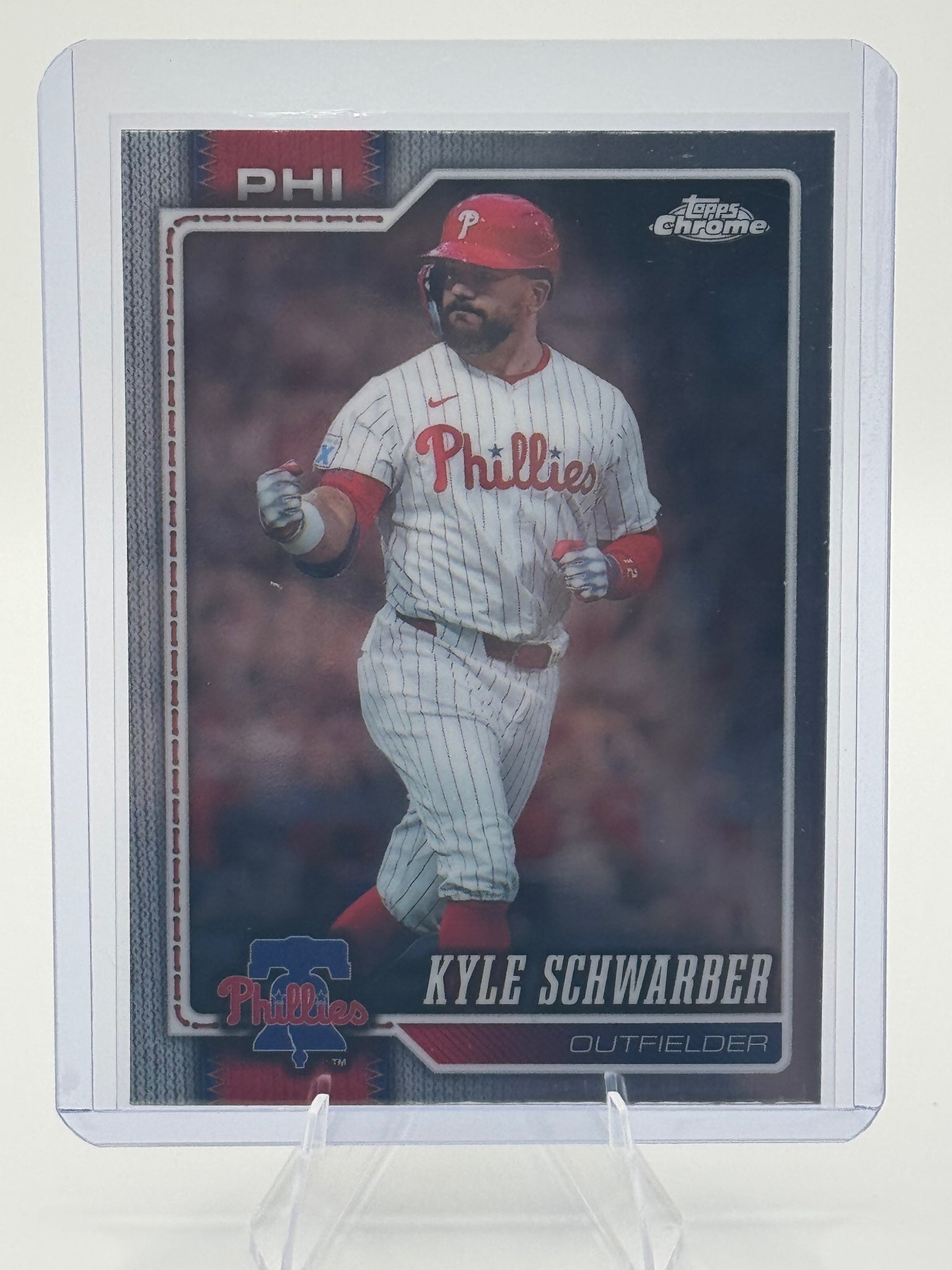 2026 Topps Chrome Kyle Schwarber #123 Philadelphia Phillies Near Mint or Better