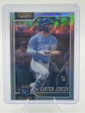 2026 Topps Chrome Carter Jensen #39 Refractors Kansas City Royals Near Mint