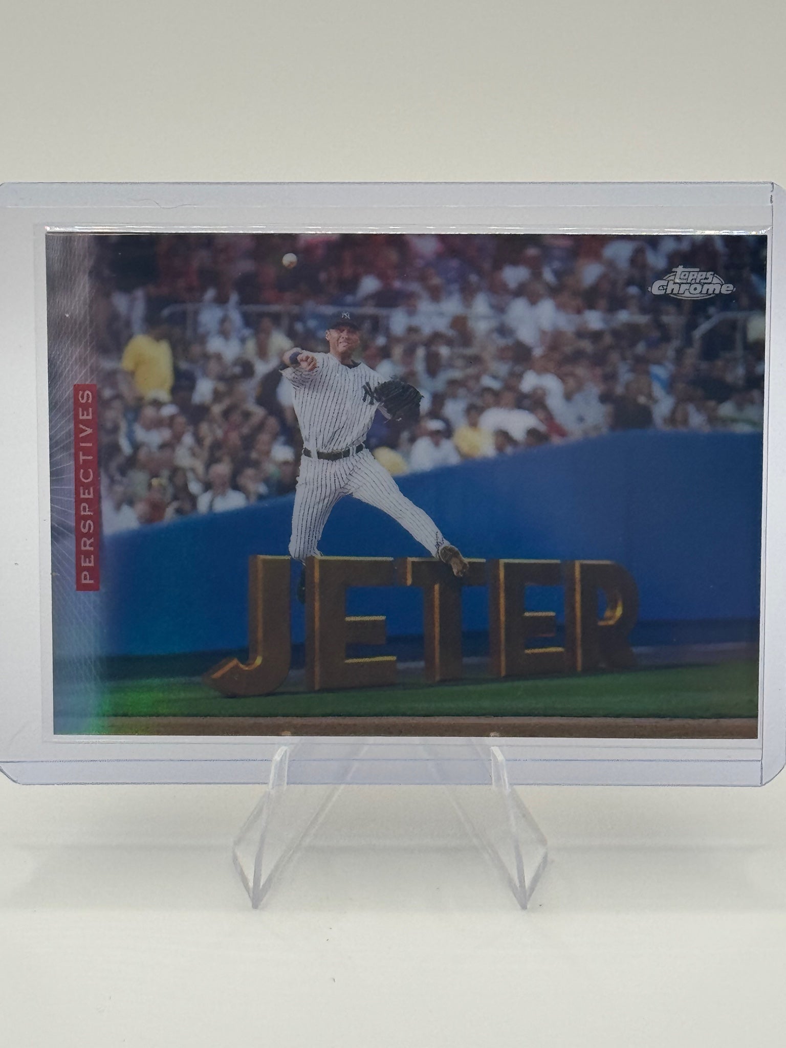 2026 Topps Chrome Derek Jeter #P-10 Perspectives New York Yankees Near Mint