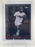 2025 Topps Chrome Update Carlos Santana #USC11 Cleveland Guardians Near Mint