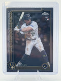2025 Topps Chrome Update Caleb Durbin #USC82 Milwaukee Brewers NM