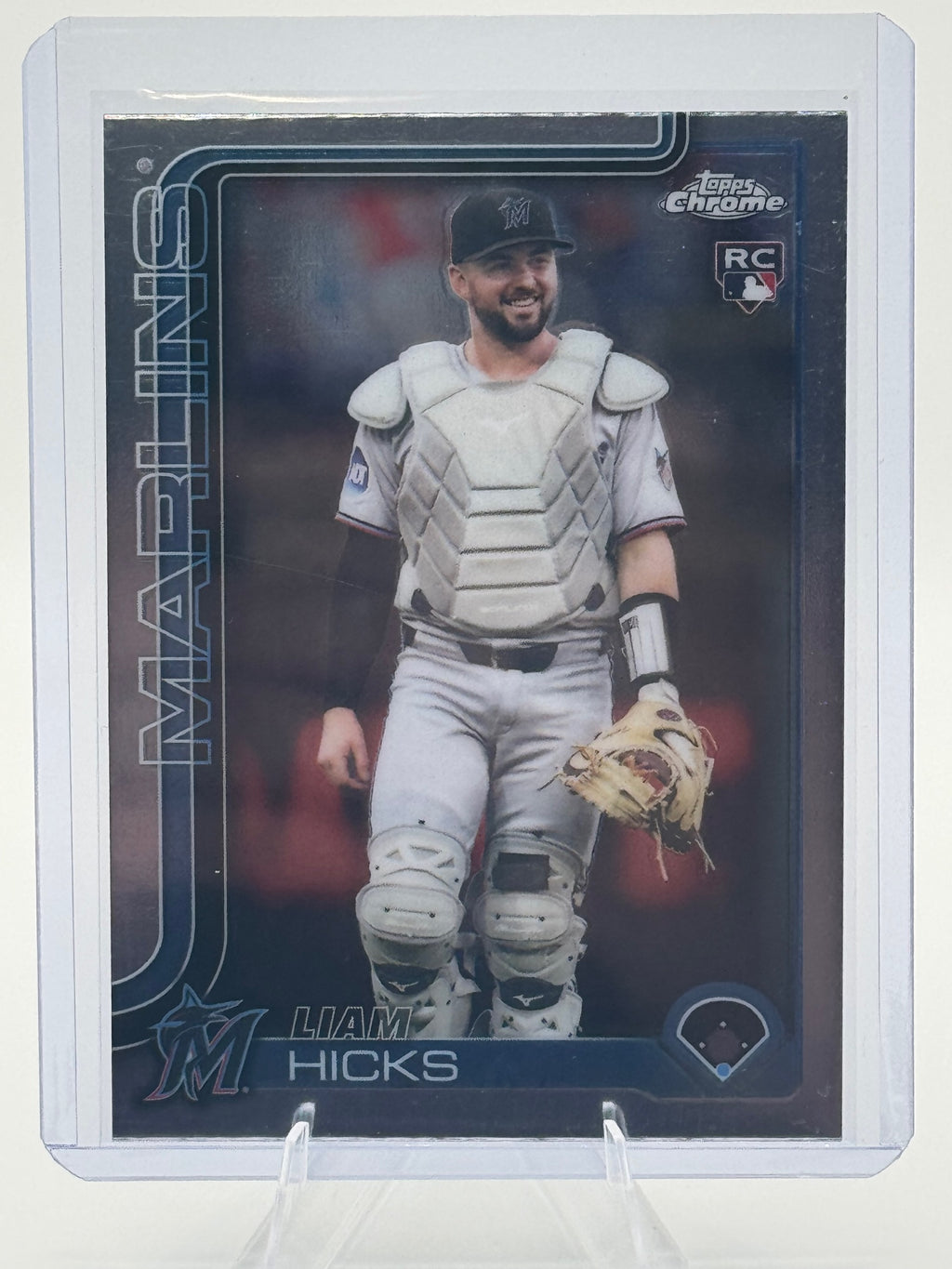 2025 Topps Chrome Update Liam Hicks #USC86 Miami Marlins Near Mint or Better