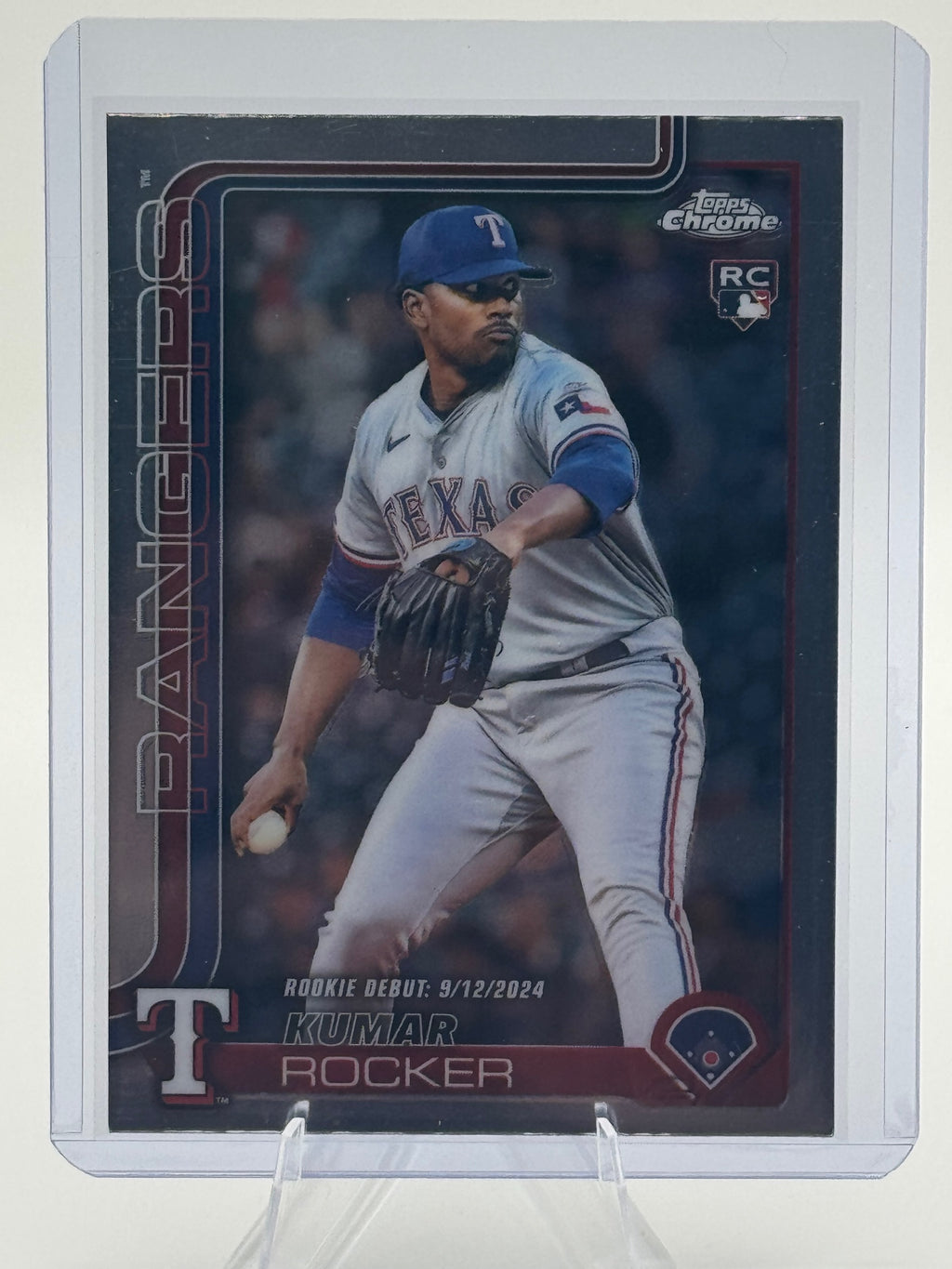 2025 Topps Chrome Update Kumar Rocker #USC160 Texas Rangers Near Mint or Better