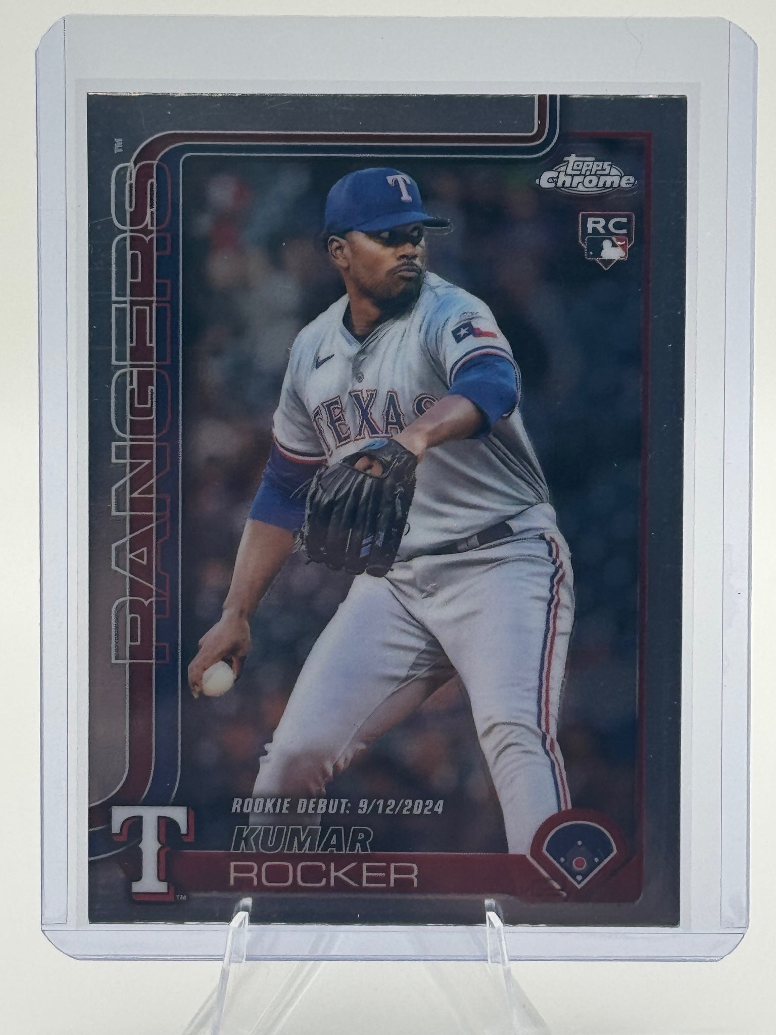 2025 Topps Chrome Update Kumar Rocker #USC160 Texas Rangers Near Mint or Better