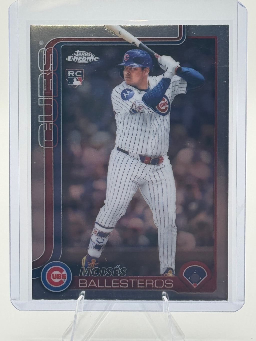 2025 Topps Chrome Update Moisés Ballesteros #USC93 Chicago Cubs NMer