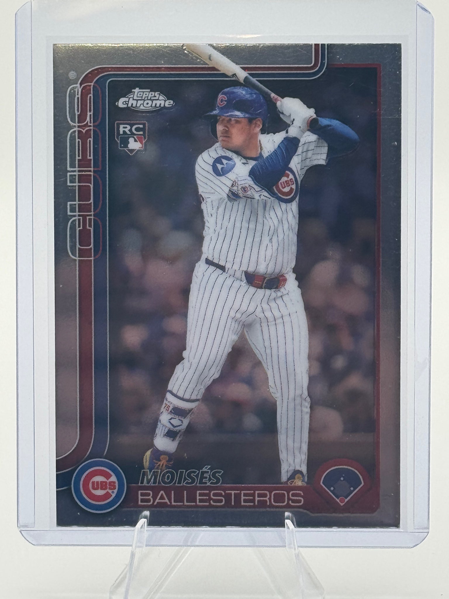 2025 Topps Chrome Update Moisés Ballesteros #USC93 Chicago Cubs NMer