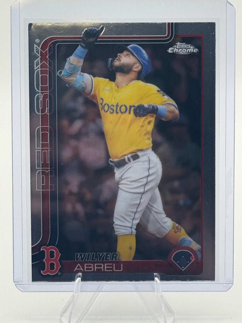 2025 Topps Chrome Update Wilyer Abreu #USC118 Boston Red Sox Near Mint or Better