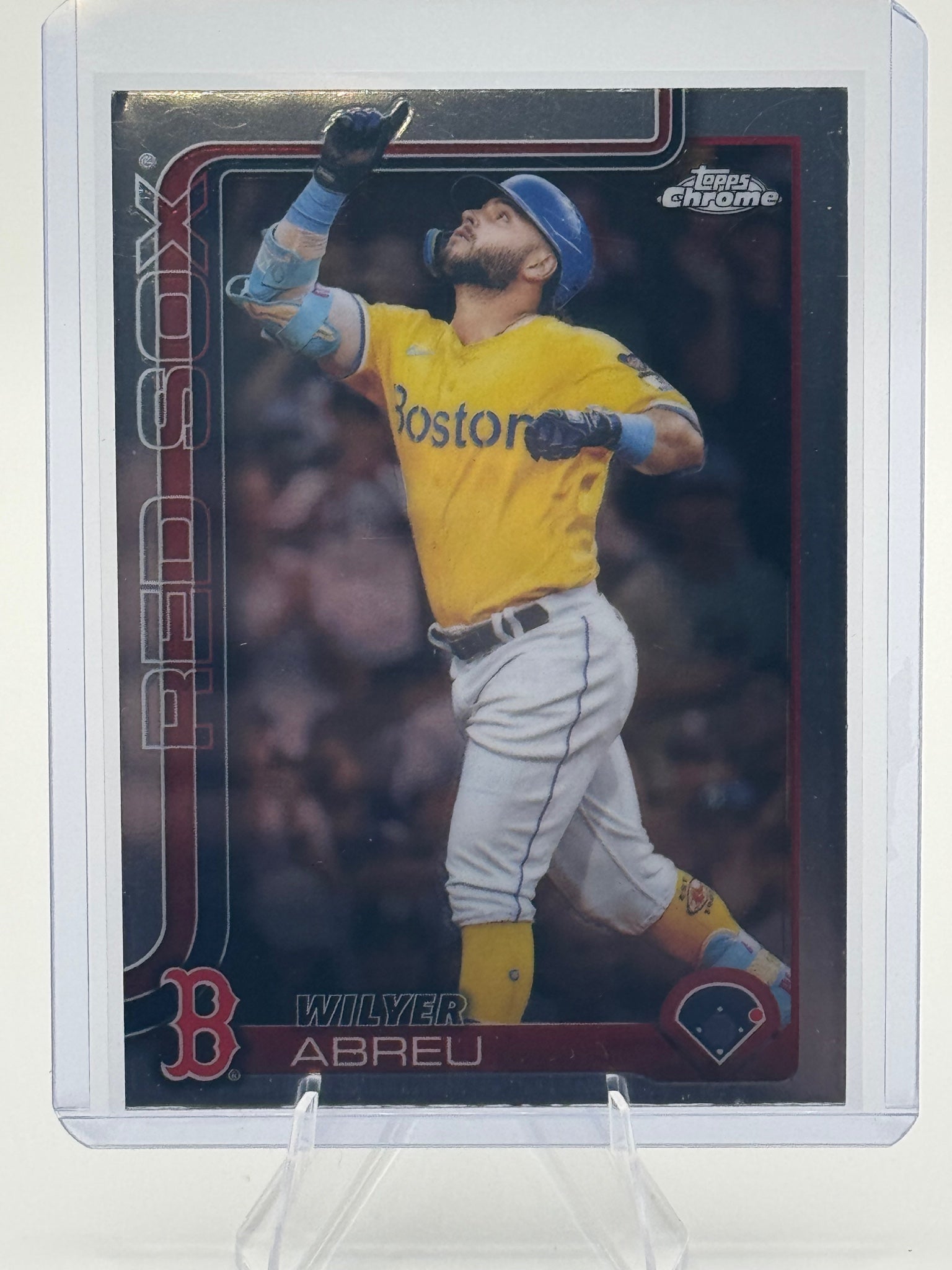 2025 Topps Chrome Update Wilyer Abreu #USC118 Boston Red Sox Near Mint or Better