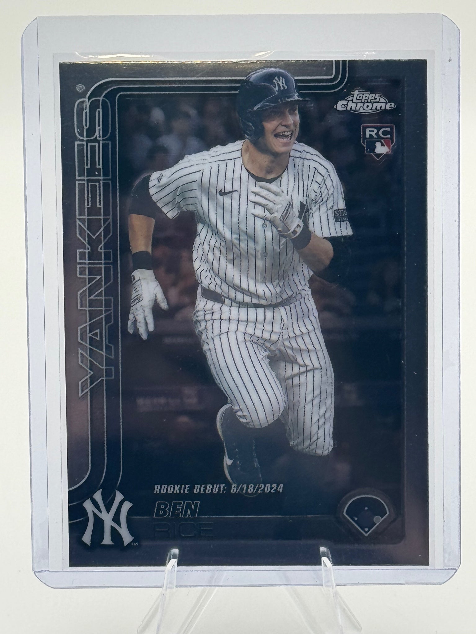 2025 Topps Chrome Update Ben Rice #USC138 New York Yankees NM