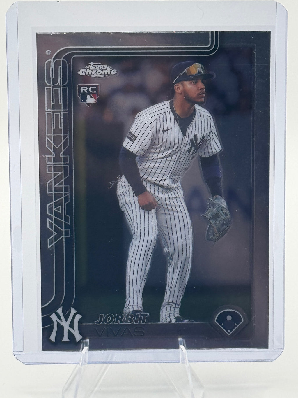 2025 Topps Chrome Update Jorbit Vivas #USC113 New York Yankees NMter