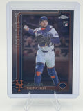 2025 Topps Chrome Update Hayden Senger #USC128 New York Mets Near Mint or Better