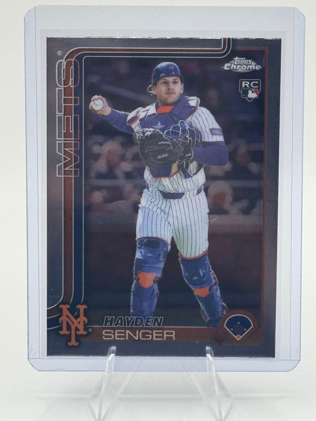 2025 Topps Chrome Update Hayden Senger #USC128 New York Mets Near Mint or Better