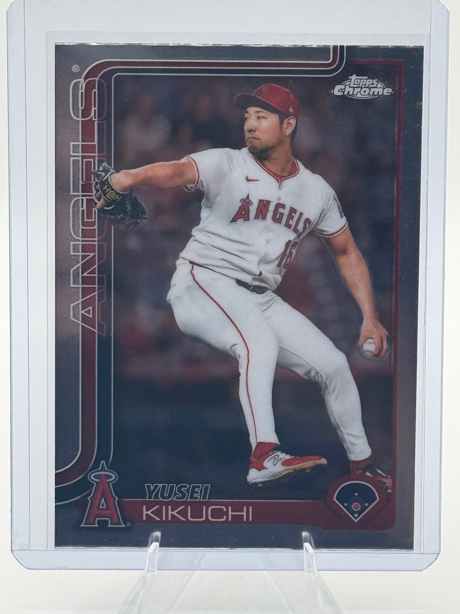 2025 Topps Chrome Update Yusei Kikuchi #USC59 Los Angeles Angels NM