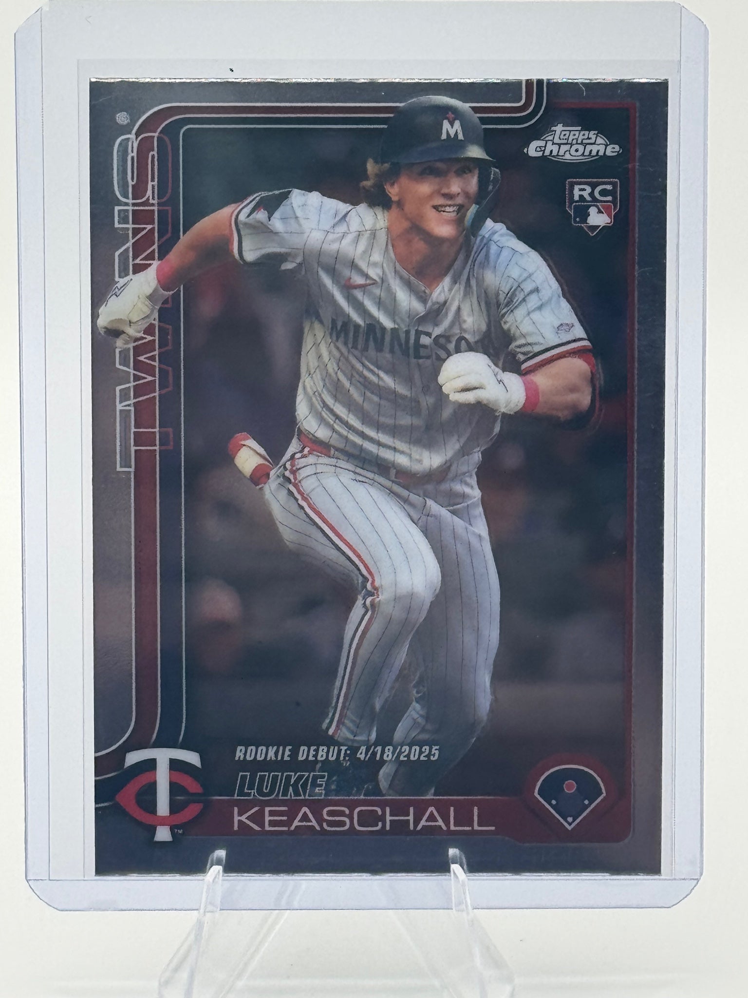 2025 Topps Chrome Update Luke Keaschall #USC134 Minnesota Twins NM